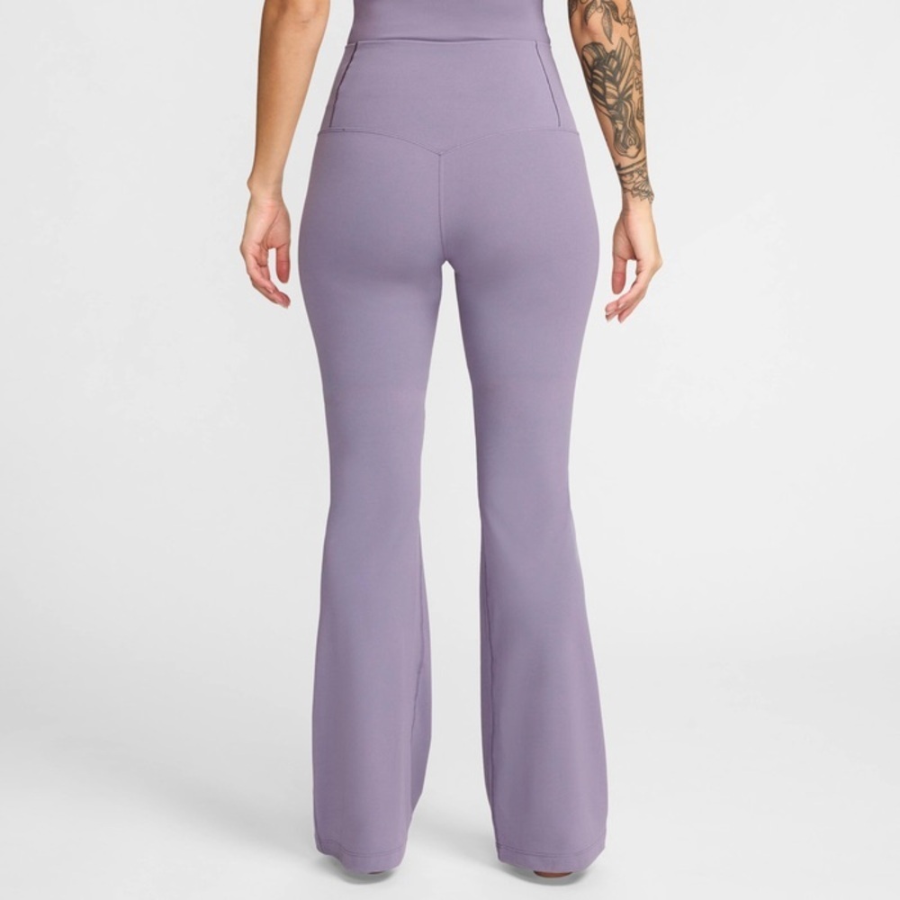 Nike Zenvy High-Waisted Flared Leggings - Women's Size XS - Picture 2 of 4